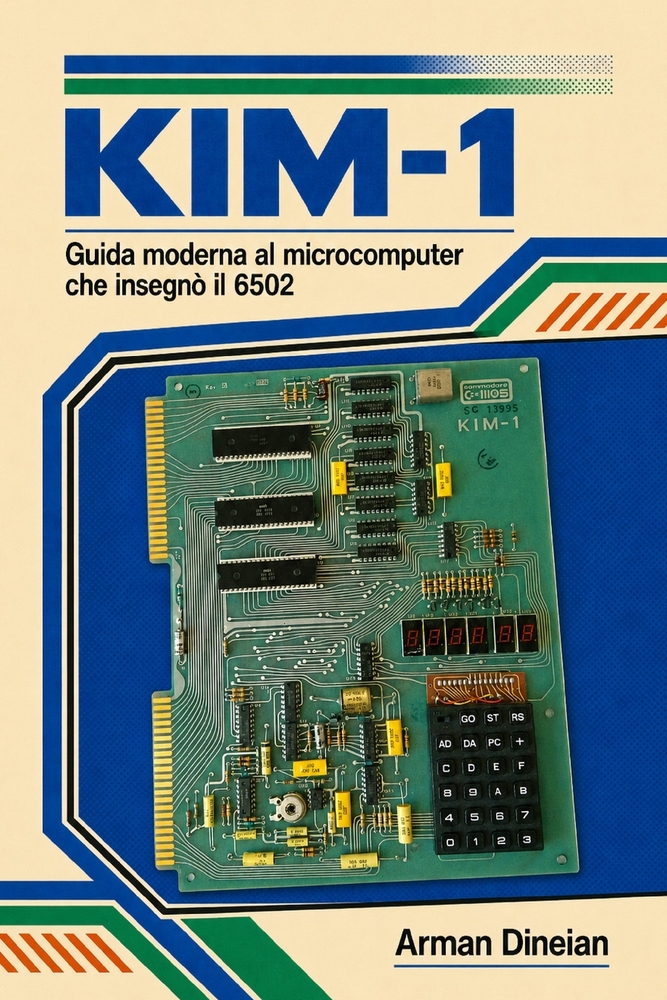 Kim-1: Guida moderna al microcomputer che insegnò il 6502 cover