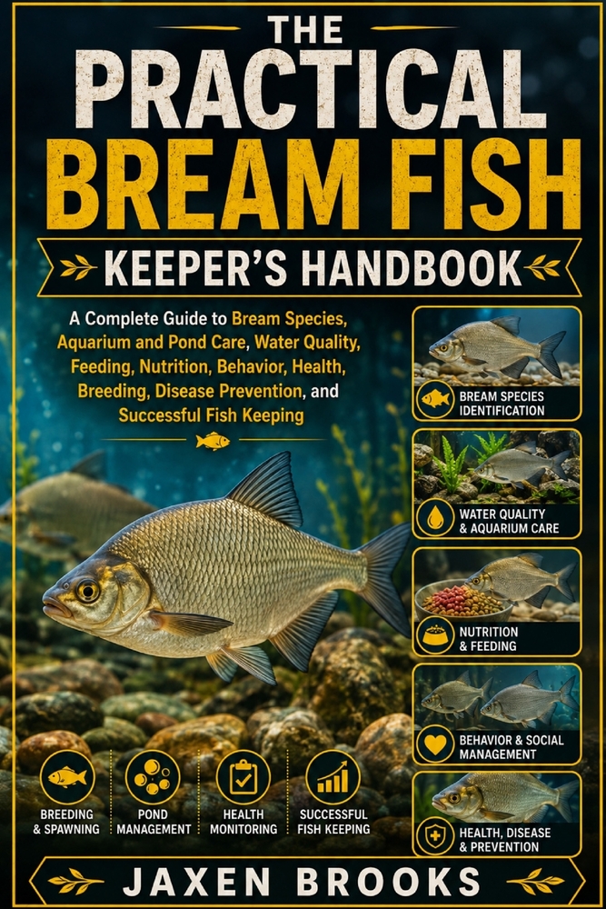 The Practical Bream Fish Keeper's Handbook: A Complete Guide to Bream Species, Aquarium and Pond Care, Water Quality, Feeding, Nutrition, Behavior, He cover