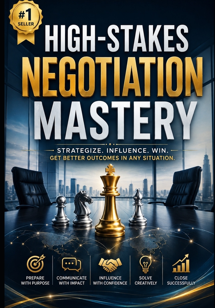 High-Stakes Negotiation Mastery: **High-Stakes Negotiation Mastery: Proven Strategies to Communicate with Confidence, Influence Decisions, Handle Diff cover