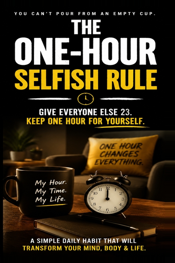 The One-Hour Selfish Rule: Give Everyone Else 23. Keep One Hour for Yourself. cover