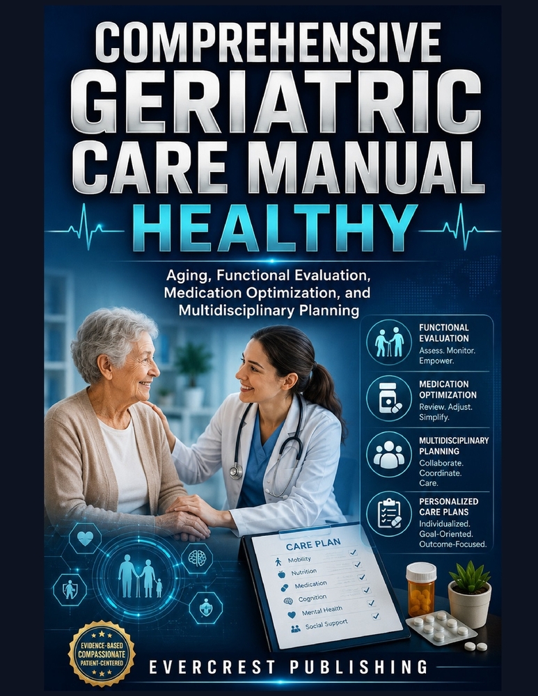 Comprehensive Geriatric Care Manual Healthy: Aging, Functional Evaluation, Medication Optimization, and Multidisciplinary Planning cover
