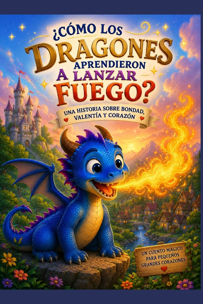 Cómo los dragones aprendieron a lanzar fuego? cover