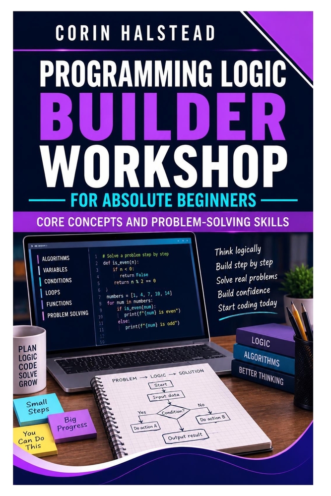 Programming Logic Builder Workshop for Absolute Beginners: Core Concepts and Problem-Solving Skills cover