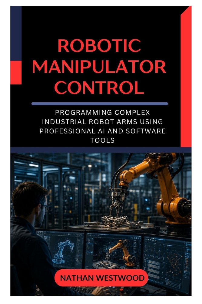 Robotic Manipulator Control: Programming Complex Industrial Robot Arms Using Professional AI and Software Tools cover