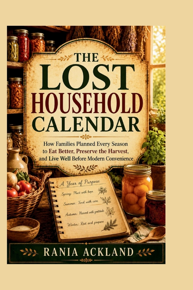 The Lost Household Calendar: How Families Planned Every Season to Eat Better, Preserve the Harvest, and Live Well Before Modern Convenience cover