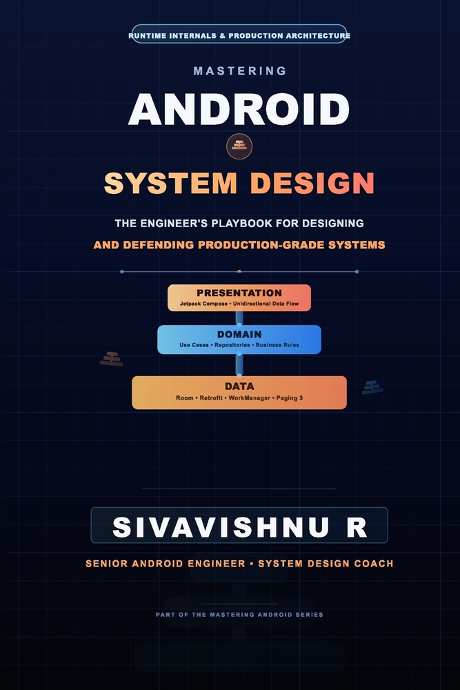 Mastering Android System Design: The Engineer's Playbook for Designing - and Defending - Production-Grade Android Systems cover