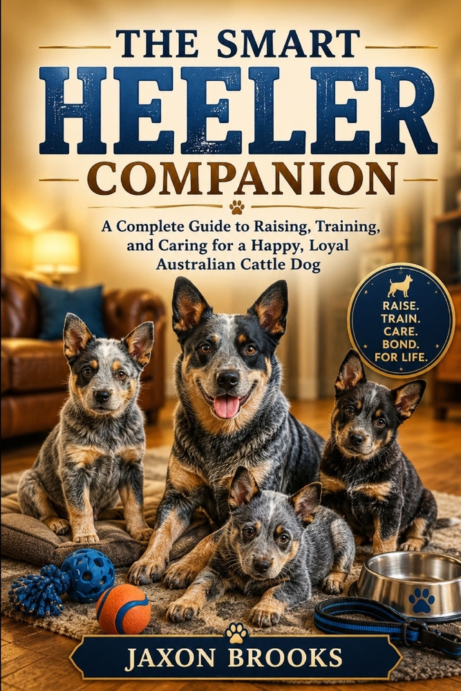 The Smart Heeler Companion: A Complete Guide to Raising, Training, and Caring for a Happy, Loyal Australian Cattle Dog cover