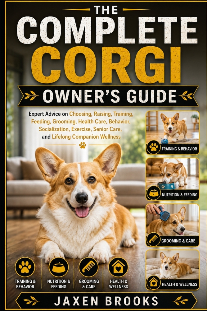 The Complete Corgi Owner's Guide: Expert Advice on Choosing, Raising, Training, Feeding, Grooming, Health Care, Behavior, Socialization, Exercise, Sen cover