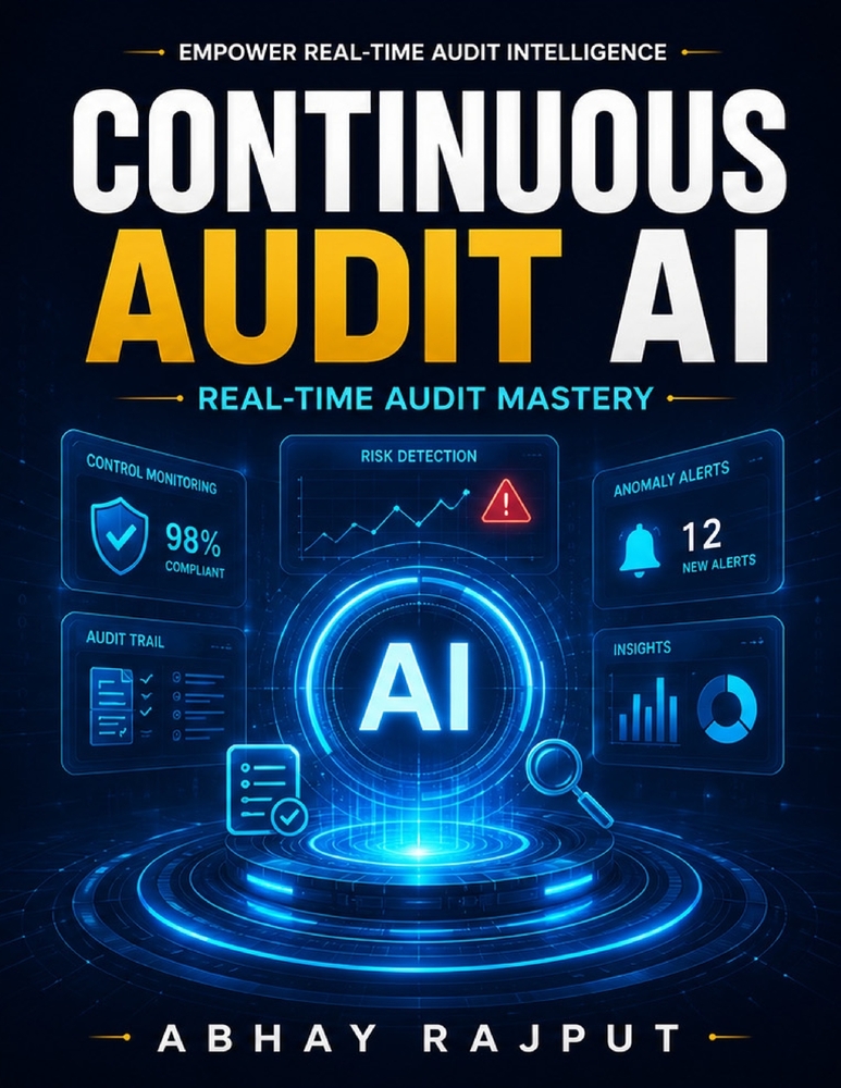 Continuous Audit AI: AI audit data pipelines machine learning in auditing AI in corporate audits data analytics in auditing AI ethical auditing contin cover