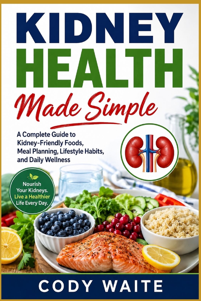 Kidney Health Made Simple: A Complete Guide to Kidney-Friendly Foods, Meal Planning, Lifestyle Habits, and Daily Wellness cover