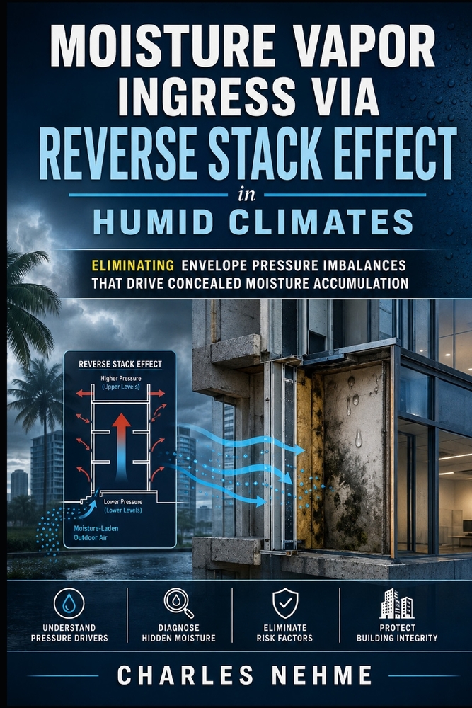 Moisture Vapor Ingress via Reverse Stack Effect in Humid Climates: Eliminating Envelope Pressure Imbalances That Drive Concealed Moisture Accumulation cover