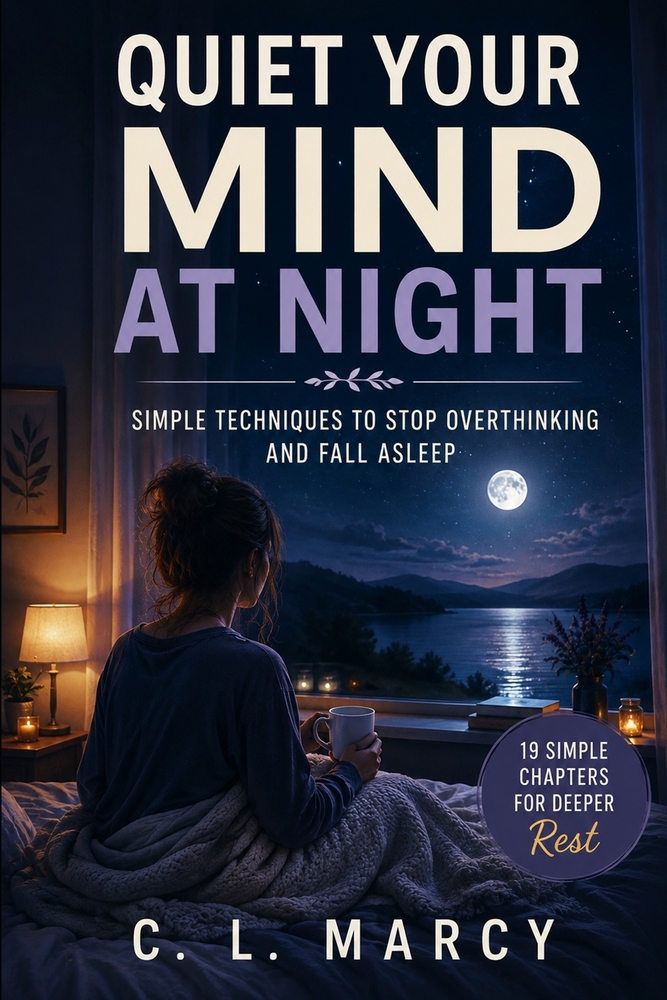 Quiet Your Mind at Night: Simple Techniques to Stop Overthinking and Fall Asleep cover