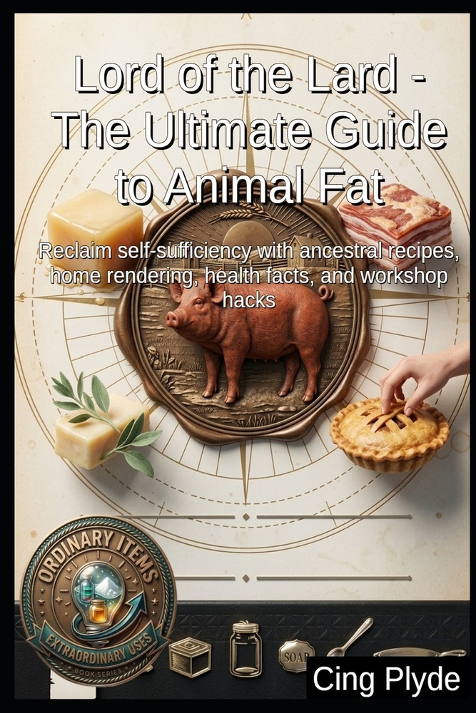 Lord of the Lard - The Ultimate Guide to Animal Fat: Reclaim self-sufficiency with ancestral recipes, home rendering, health facts, and workshop hacks cover