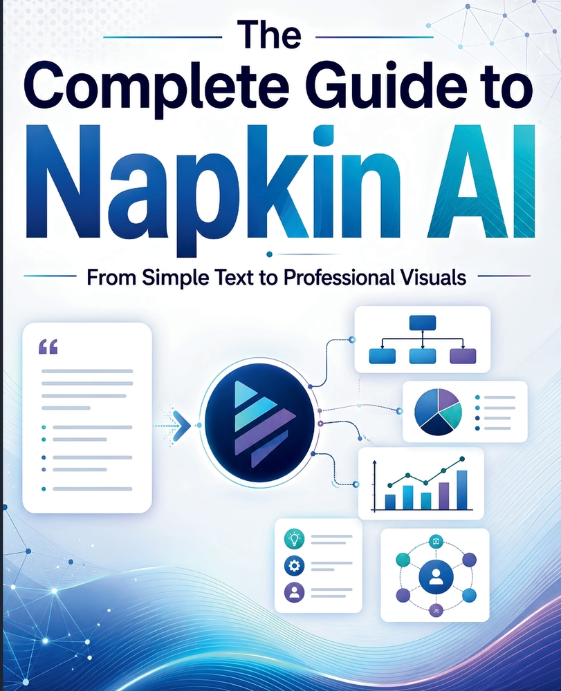 The Complete Guide to Napkin AI: From Simple Text to Professional Visuals cover