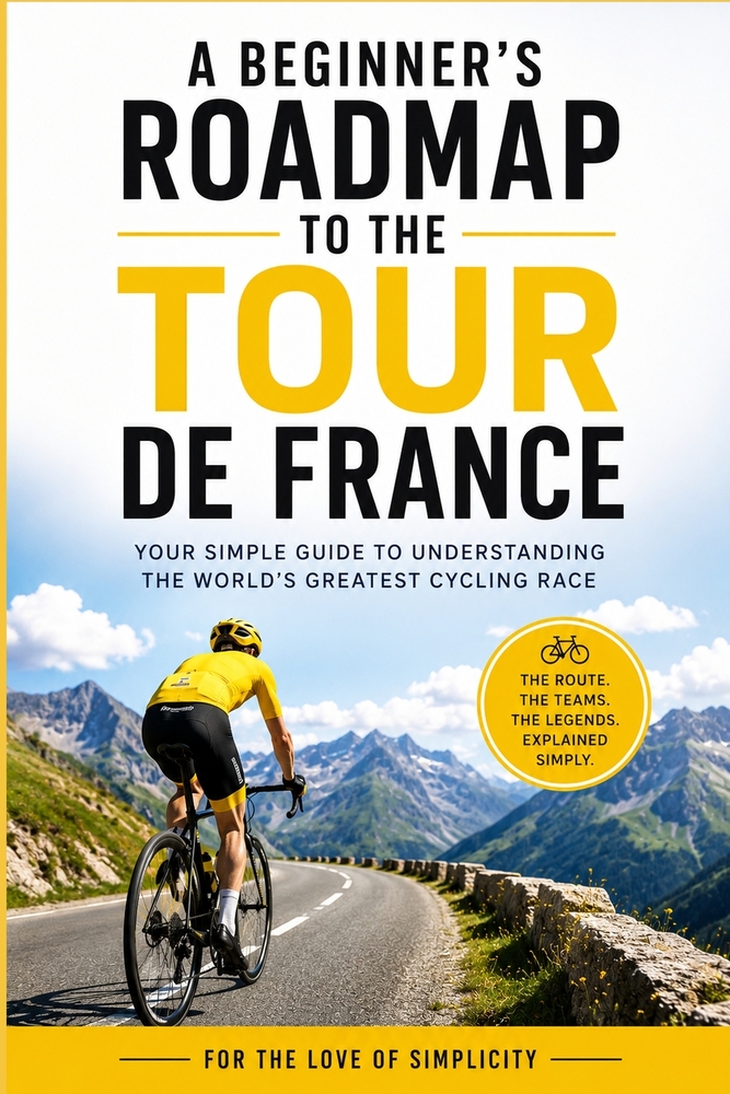 A Beginner's Roadmap to the Tour de France: Your Simple Guide to Understanding the World's Greatest Cycling Race cover