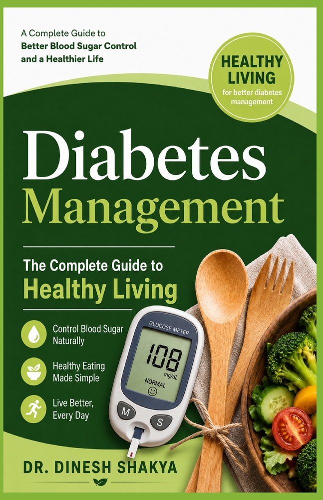 Diabetes Management: The Complete Guide to Healthy Living: A Practical Guide to Blood Sugar Control, Healthy Eating, Exercise, Weight Management, Medi cover