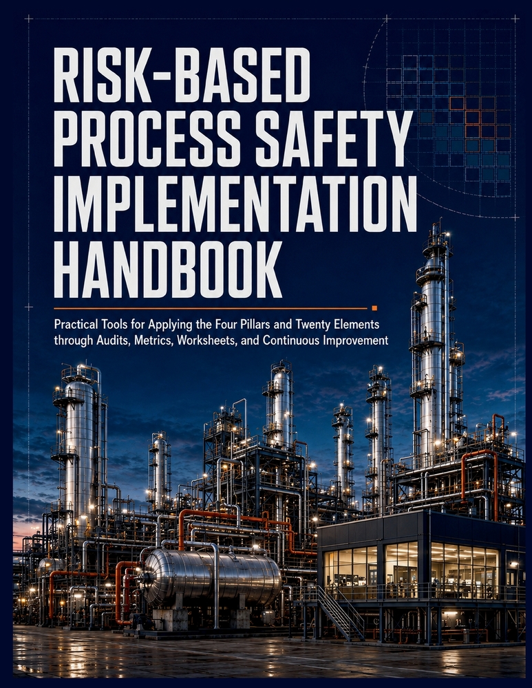 Risk-Based Process Safety Implementation Handbook: Practical Tools for Applying the Four Pillars and Twenty Elements through Audits, Metrics, Workshee cover