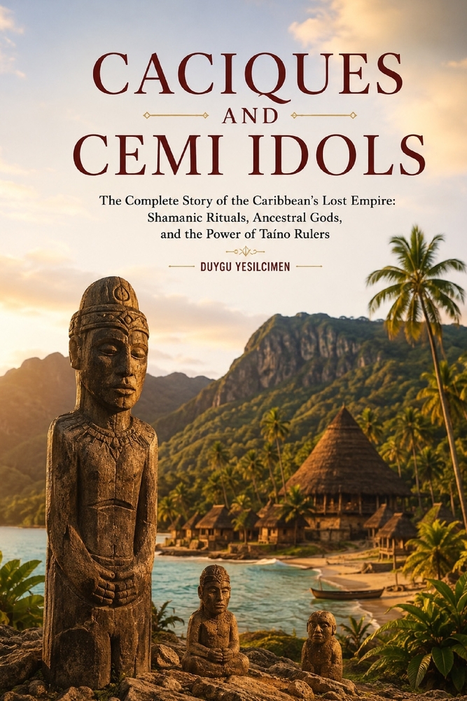 Caciques and Cemi Idols: The Complete History of the Ancient Taíno Civilization: Sacred Relics, Tribal Chiefs, and the Spiritual World of the Pre-Colu cover