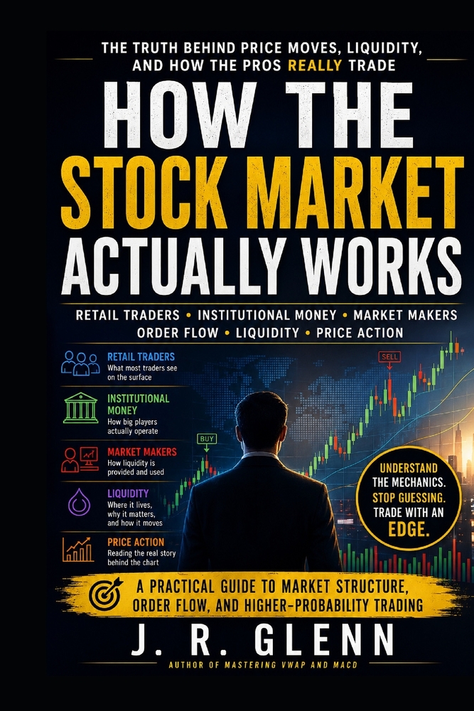 How the Stock Market Actually Works: Retail Traders, Institutional Money, Market Makers, Order Flow, Liquidity, and Price Action cover