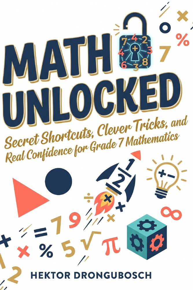 Math Unlocked: Secret Shortcuts, Clever Tricks, and Real Confidence for Grade 7 Mathematics cover