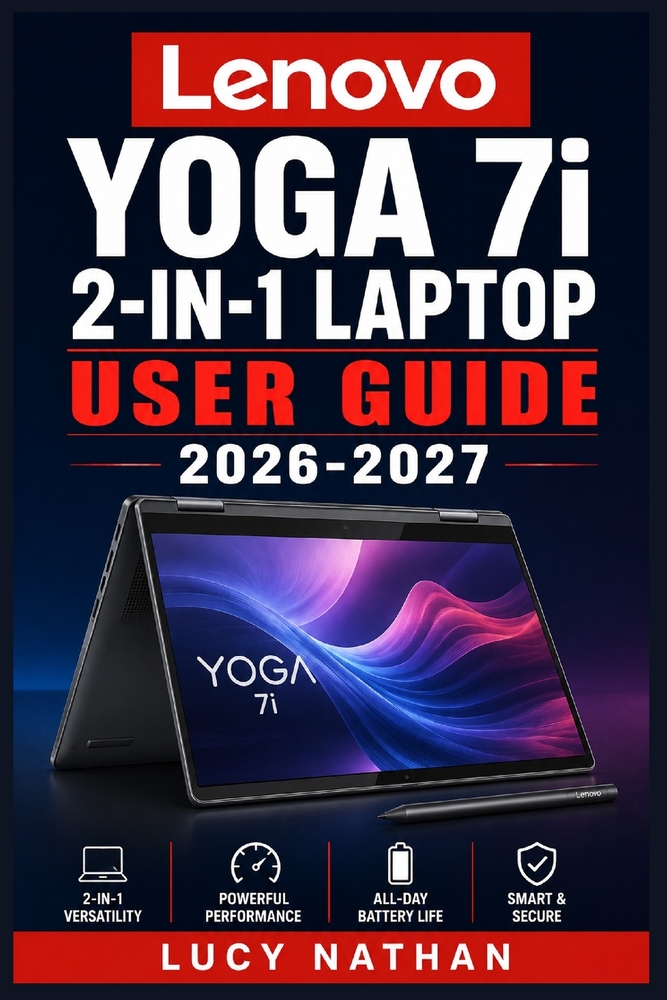 Lenovo Yoga 7i 2-in-1 Laptop User Guide 2026-2027: The Complete Illustrated Manual for Beginners and Seniors - Master Windows 11 Setup, Touchscreen Mo cover