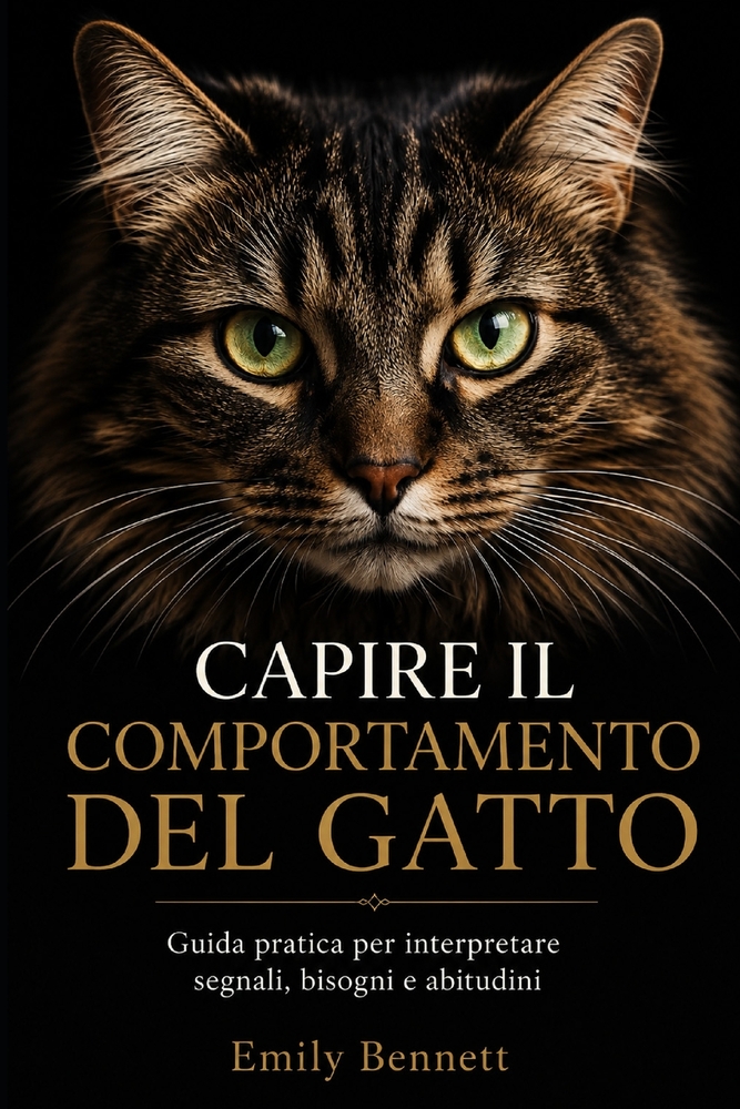 Capire Il Comportamento del Gatto: Guida pratica per interpretare segnali, bisogni e abitudini cover