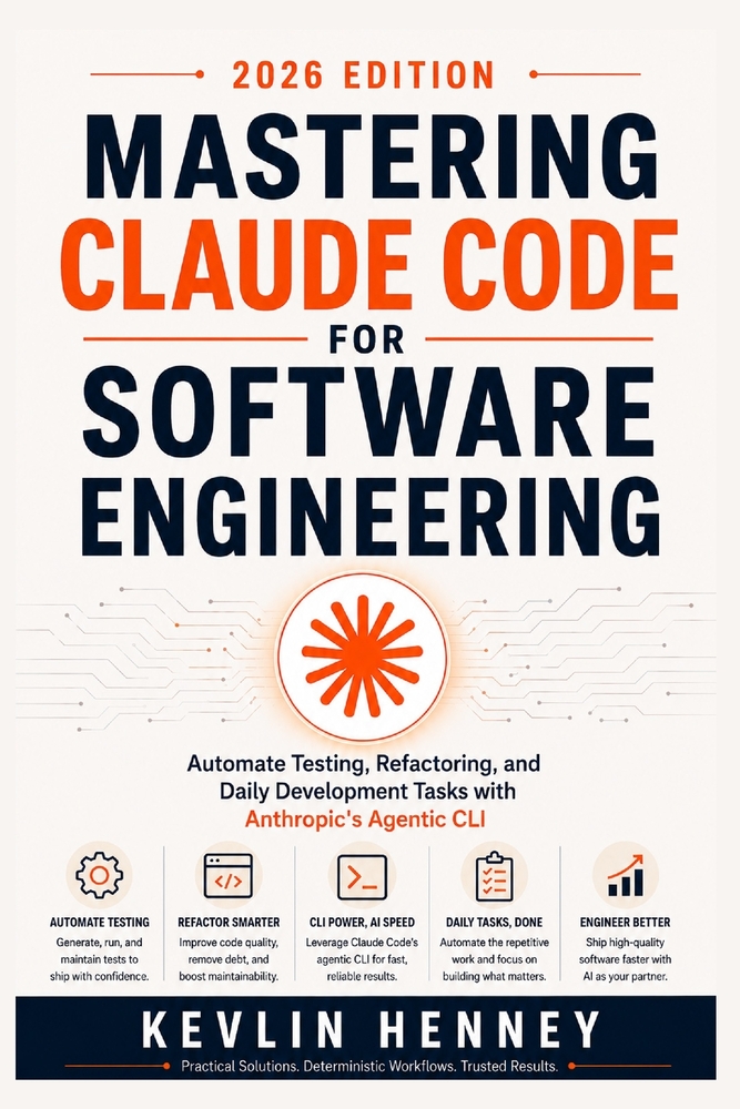 Mastering Claude Code for Software Engineering: Automate Testing, Refactoring, and Daily Development Tasks with Anthropic's Agentic CLI cover