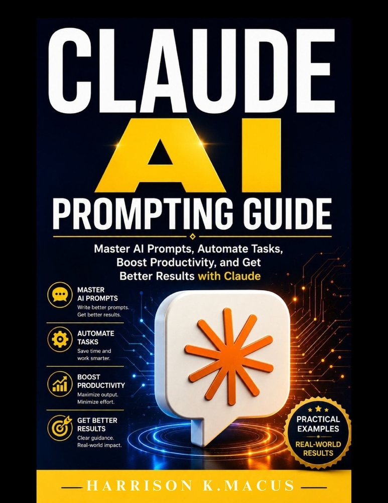 Claude AI Prompting Guide: Master AI Prompts, Automate Tasks, Boost Productivity, and Get Better Results with Claude cover