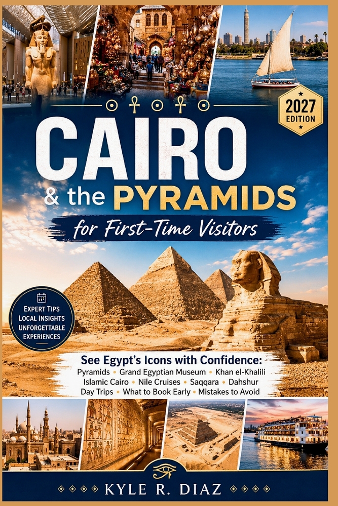 Cairo & the Pyramids for First-Timers 2027: See Egypt's Icons with Confidence: Pyramids - Grand Egyptian Museum - Khan el-Khalili Islamic Cairo - Nile cover