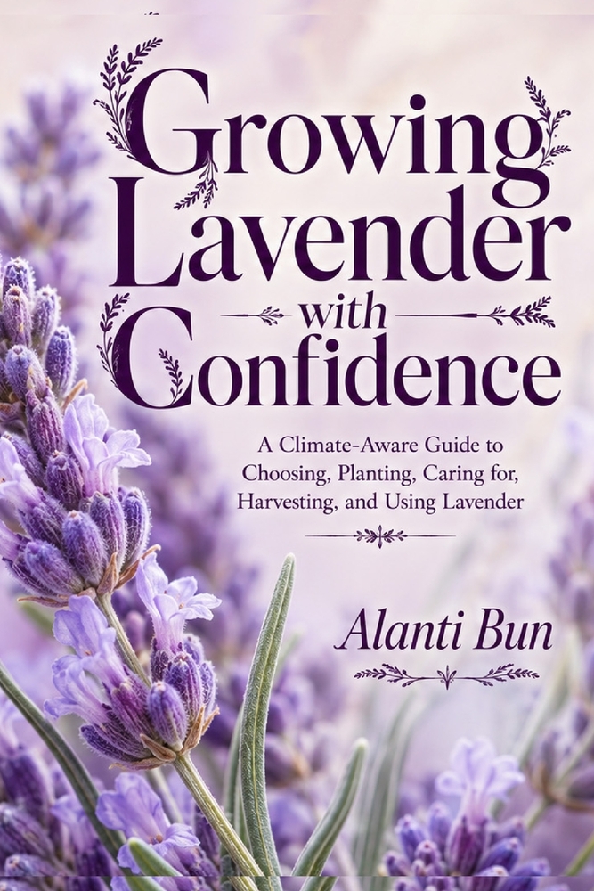Growing Lavender with Confidence: A Climate-Aware Guide to Choosing, Planting, Caring for, Harvesting, and Using Lavender cover