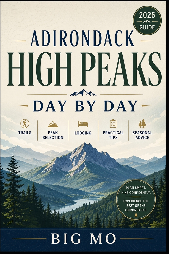 Adirondack High Peaks Day by Day: Trails, Peak Selection, Lodging, Practical Tips and Seasonal Advice cover