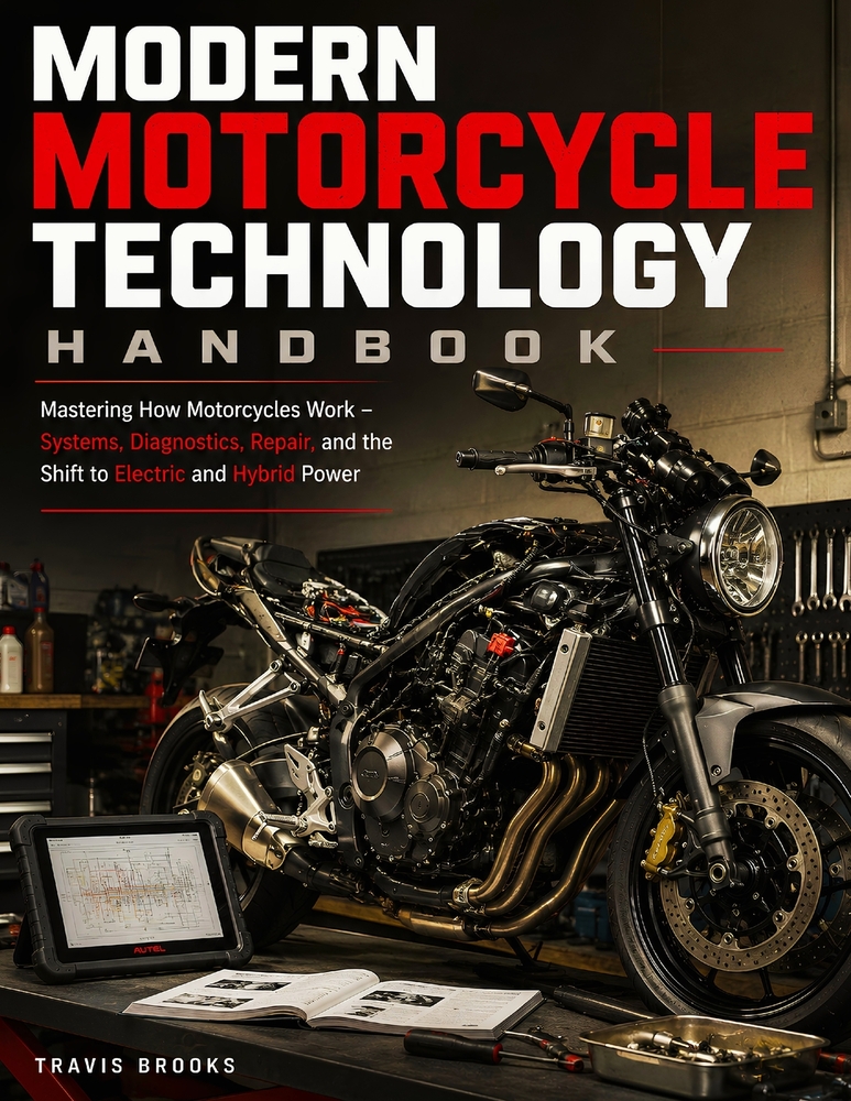 Modern Motorcycle Technology Handbook: Mastering How Motorcycles Work - Systems, Diagnostics, Repair, and the Shift to Electric and Hybrid Power cover
