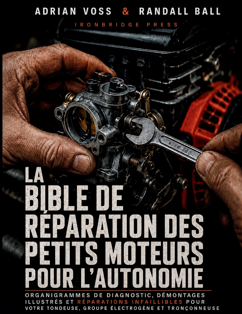 La Bible de Reparation des Petits Moteurs pour l'Autonomie: Organigrammes de diagnostic, demontages illustres et reparations infaillibles pour votre t cover