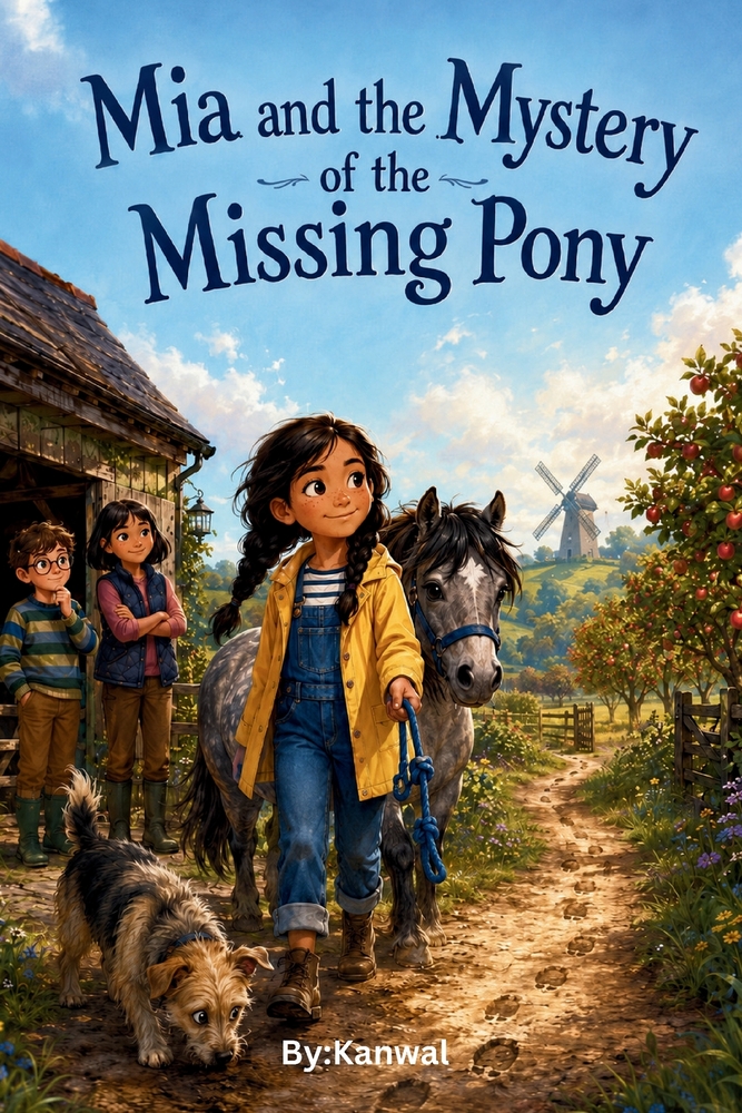 Mia and the Mystery of the Missing Pony: A Fun Chapter Book of Stable Adventures for Girls Ages 6-8 cover