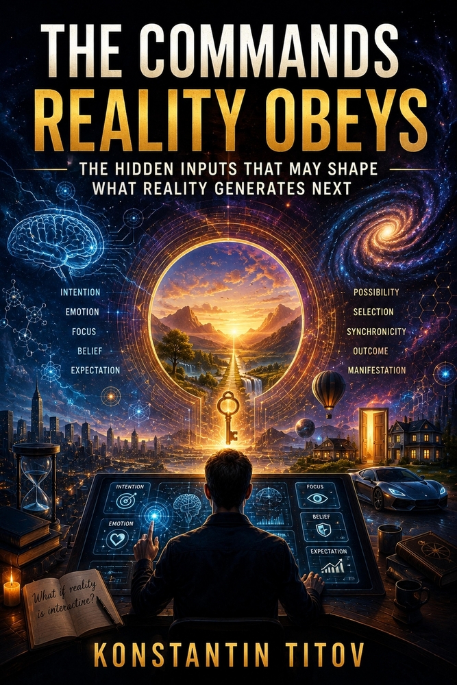 The Commands Reality Obeys: Emotion, Intention, Attention, and the Search for the Hidden Interface of the Universe cover