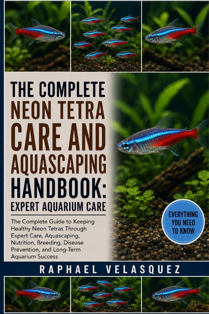 The Complete Neon Tetra Care and Aquascaping Handbook: EXPERT AQUARIUM CARE: The Complete Guide to Keeping Healthy Neon Tetras Through Expert Care, Aq cover