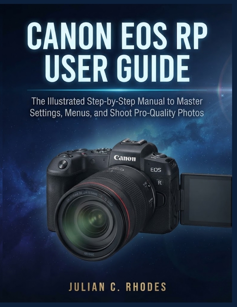 Canon EOS Rp User Guide: The Illustrated Step-by-Step Manual to Master Settings, Menus, and Shoot Pro-Quality Photos cover
