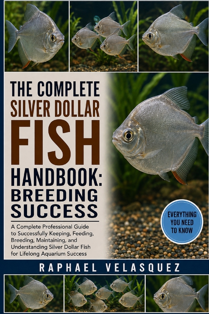 The Complete Silver Dollar Fish Handbook: BREEDING SUCCESS: A Complete Professional Guide to Successfully Keeping, Feeding, Breeding, Maintaining, and cover