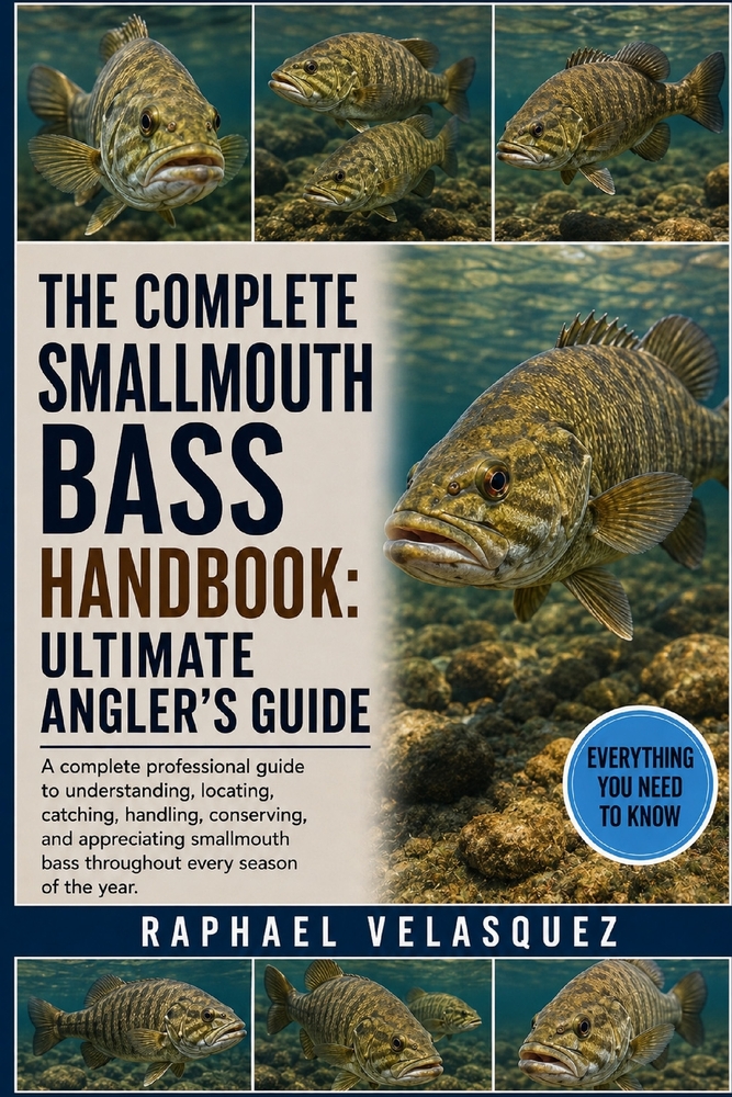 The Complete Smallmouth Bass Handbook: ULTIMATE ANGLER'S GUIDE: A complete professional guide to understanding, locating, catching, handling, conservi cover