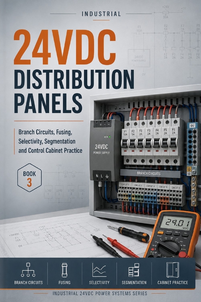 Industrial 24vdc Distribution and Protection: Branch Circuits, Electronic Protection, Fuses, Selectivity, Voltage Drop, Fault Containment and Industri cover