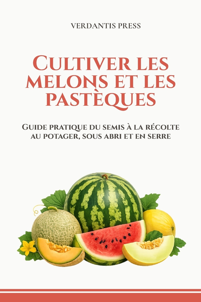 Cultiver les melons et les past�ques: Guide pratique du semis � la r�colte au potager, sous abri et en serre cover