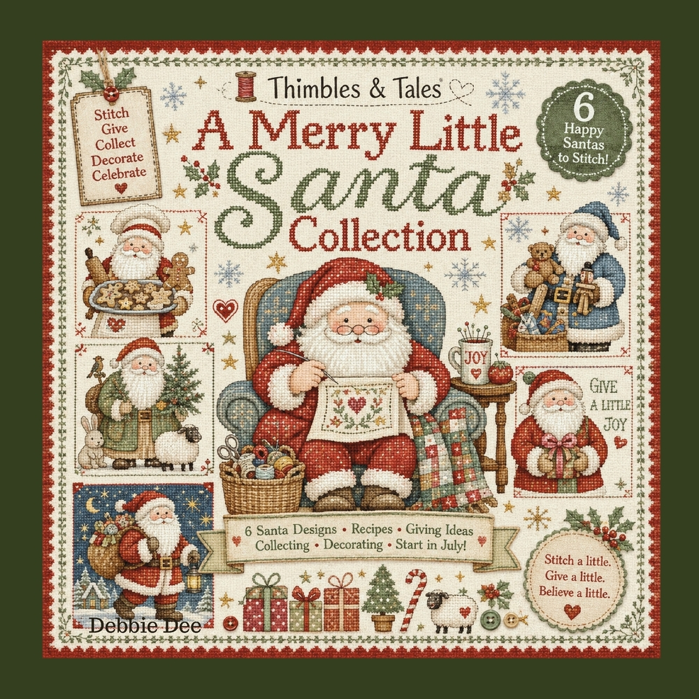 Thimbles & Tales A Merry Little Santa Collection cover