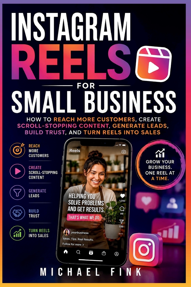Instagram Reels for Small Business: How to Reach More Customers, Create Scroll-Stopping Content, Generate Leads, Build Trust, and Turn Reels into Sale cover