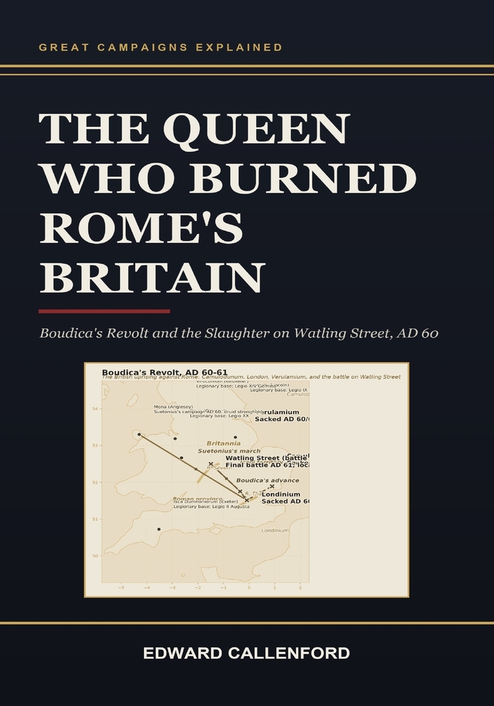The Queen Who Burned Rome's Britain: Boudica's Revolt and the Slaughter on Watling Street, AD 60 cover