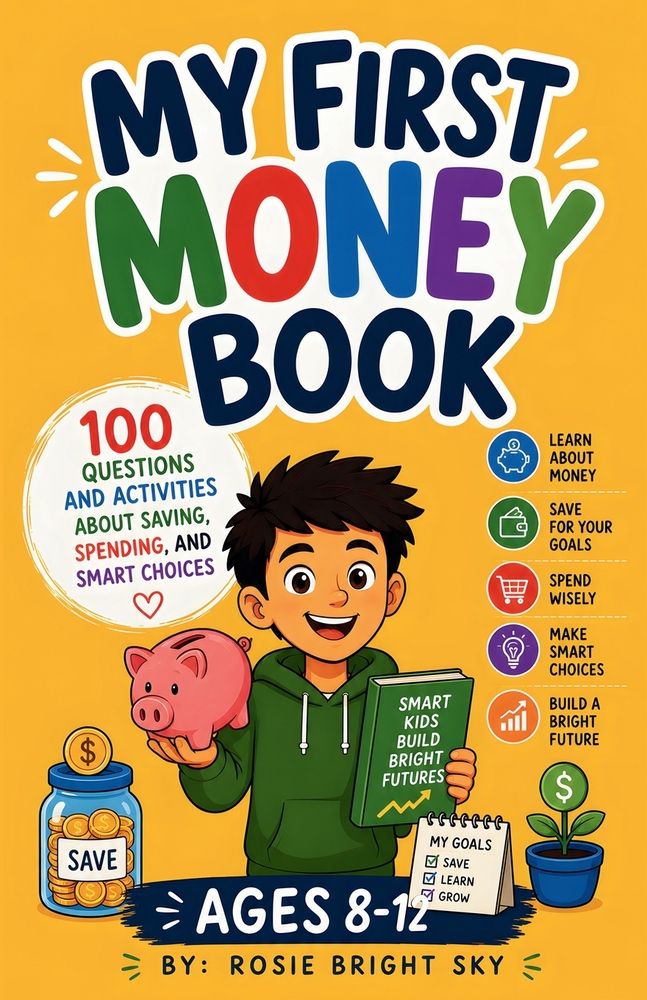 My First Money Book: 100 Questions and Activities About Saving, Spending, and Smart Choices cover