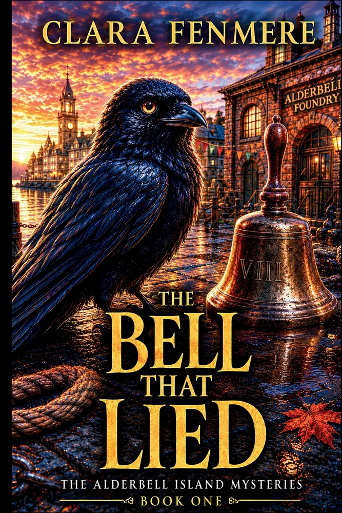 The Bell That Lied: Seven Bells, a Talking Raven, and a Murder Buried in Alderbell's Past cover