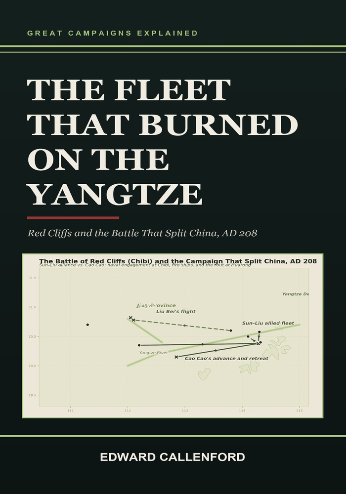 The Fleet That Burned on the Yangtze: Red Cliffs and the Battle That Split China, AD 208 cover