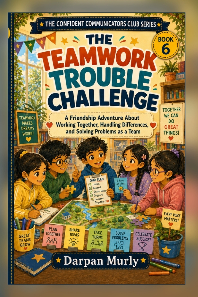 The Teamwork Trouble Challenge: A Friendship Adventure About Working Together, Handling Differences and Solving Problems as a Team cover