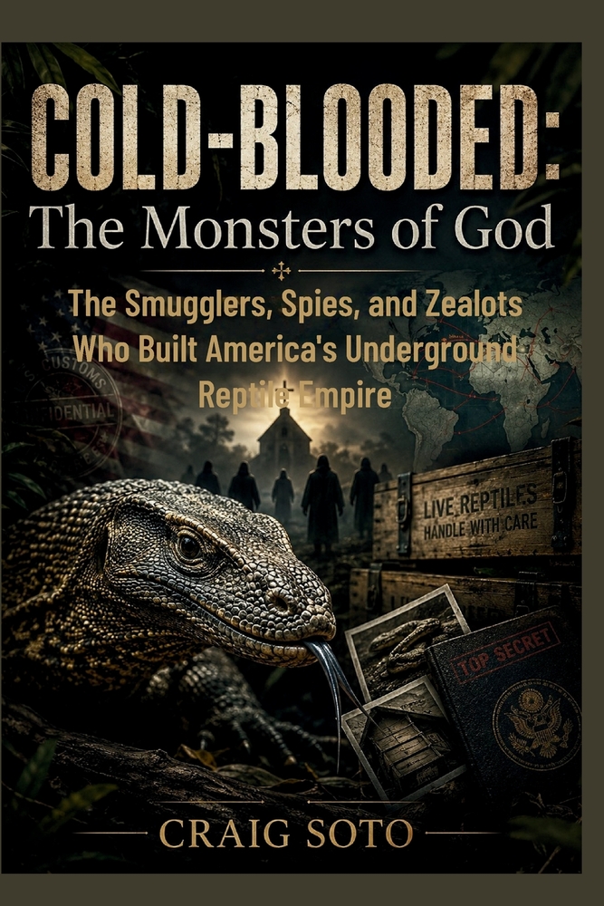 Cold-Blooded: The Monsters of God: The Smugglers, Spies, and Zealots Who Built America's Underground Reptile Empire cover