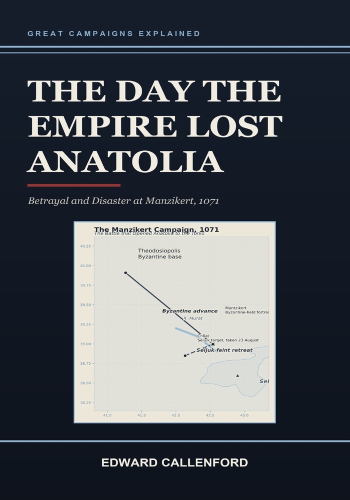 The Day the Empire Lost Anatolia: Betrayal and Disaster at Manzikert, 1071 cover